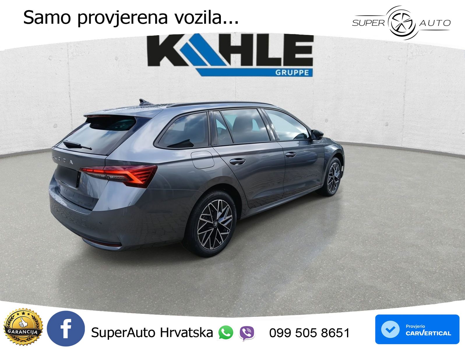 Škoda Octavia Combi 2.0 TDI (150 KS) DSG LED+GR SJED+ACC