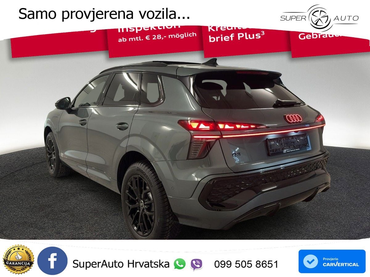 Audi Q3 1.5 TFSIe (272 KS) S tronic LED+GR SJED+ACC
