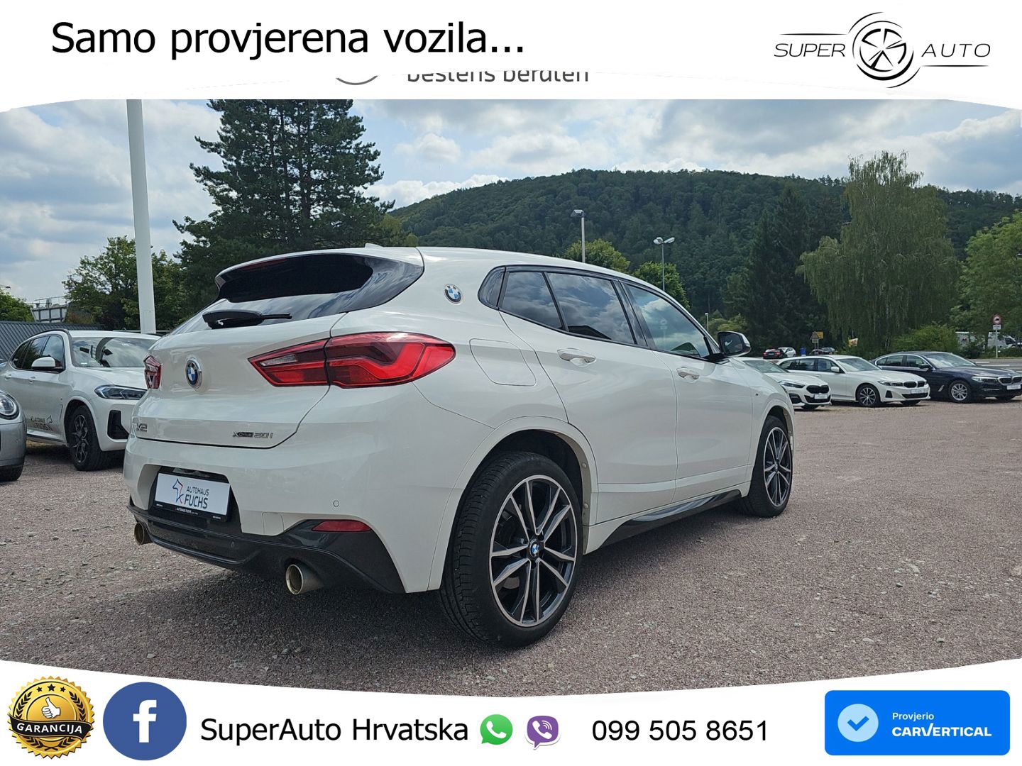 BMW X2 xDrive20i Steptronic M Sport LED+GR SJED+ACC