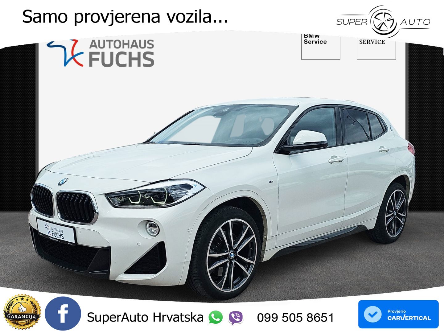 BMW X2 xDrive20i Steptronic M Sport LED+GR SJED+ACC