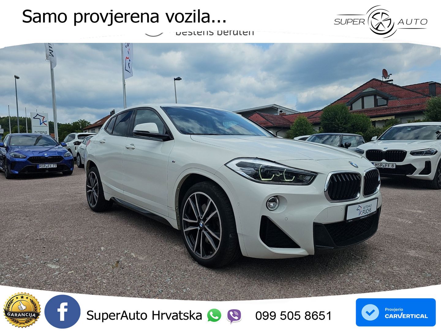 BMW X2 xDrive20i Steptronic M Sport LED+GR SJED+ACC