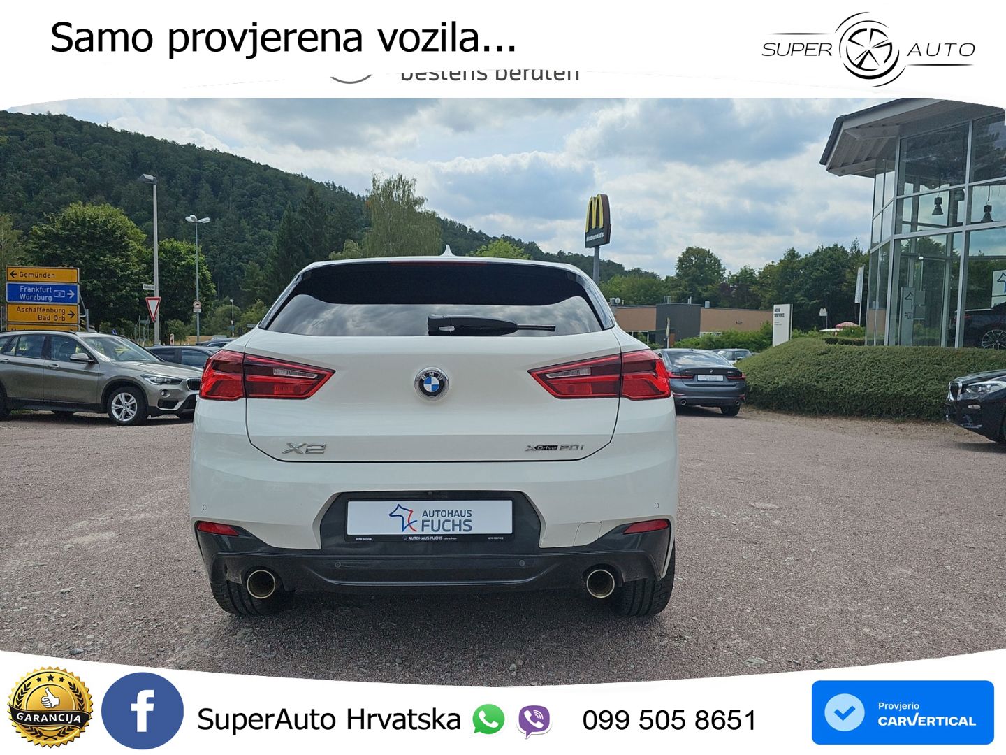 BMW X2 xDrive20i Steptronic M Sport LED+GR SJED+ACC