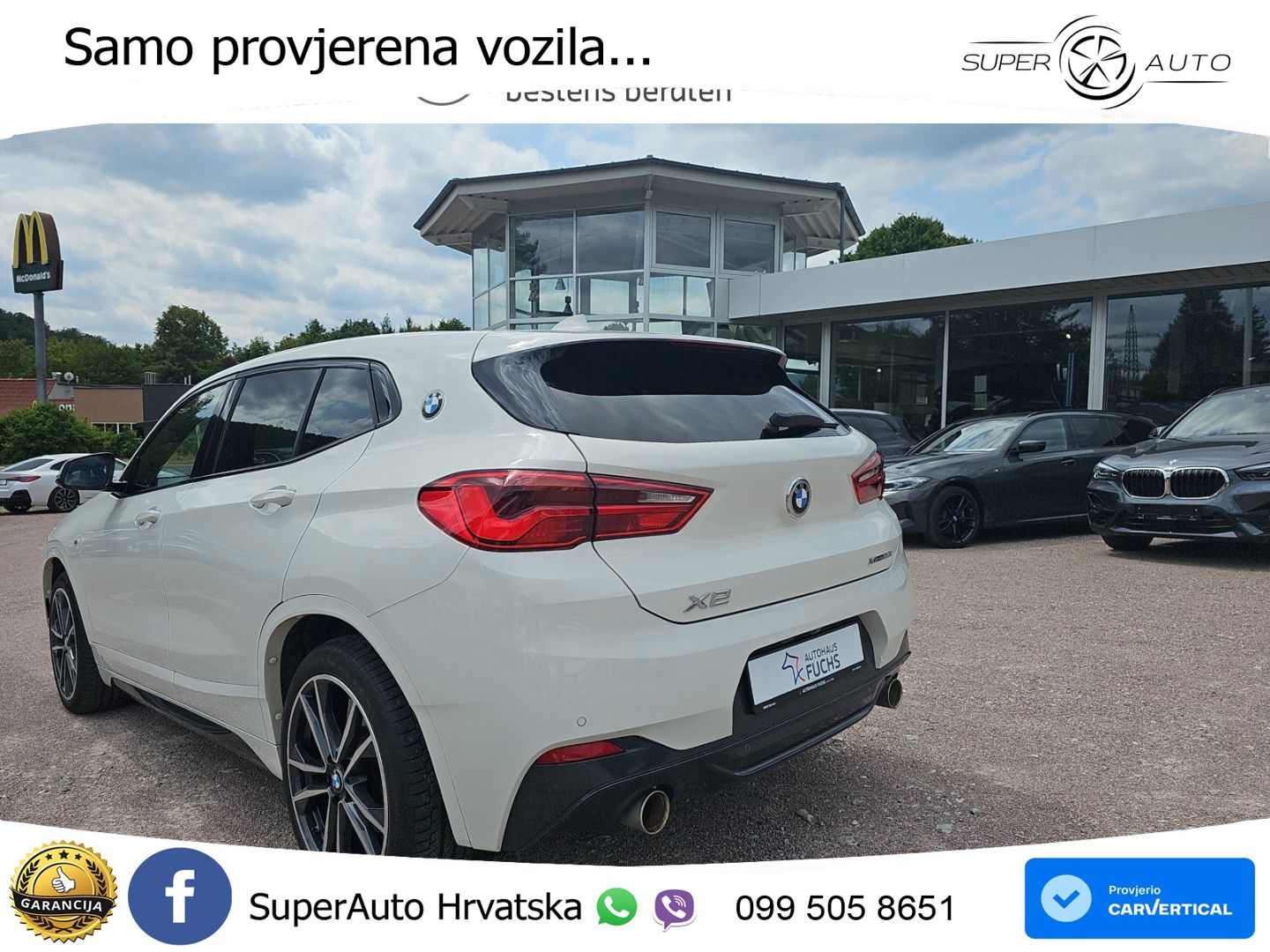 BMW X2 xDrive20i Steptronic M Sport LED+GR SJED+ACC