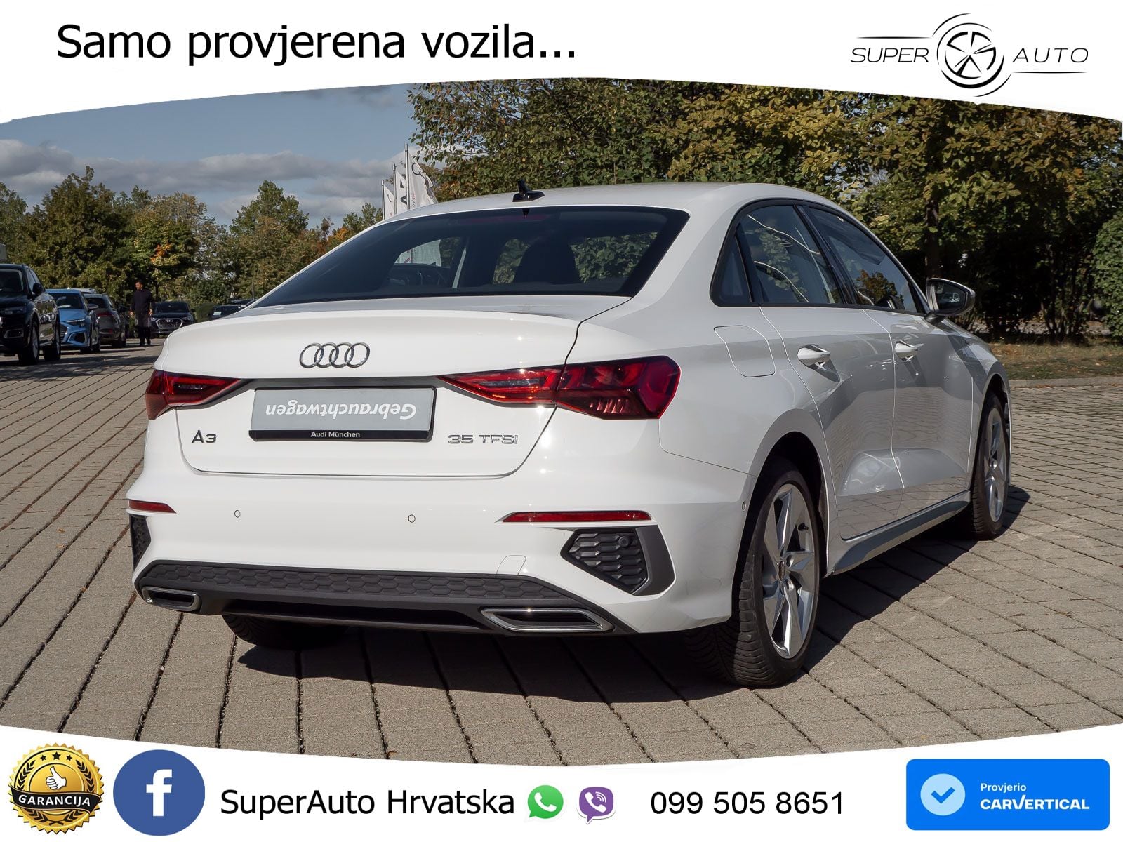 Audi A3 Limuzina 35 TFSI (150 KS) 2x S line