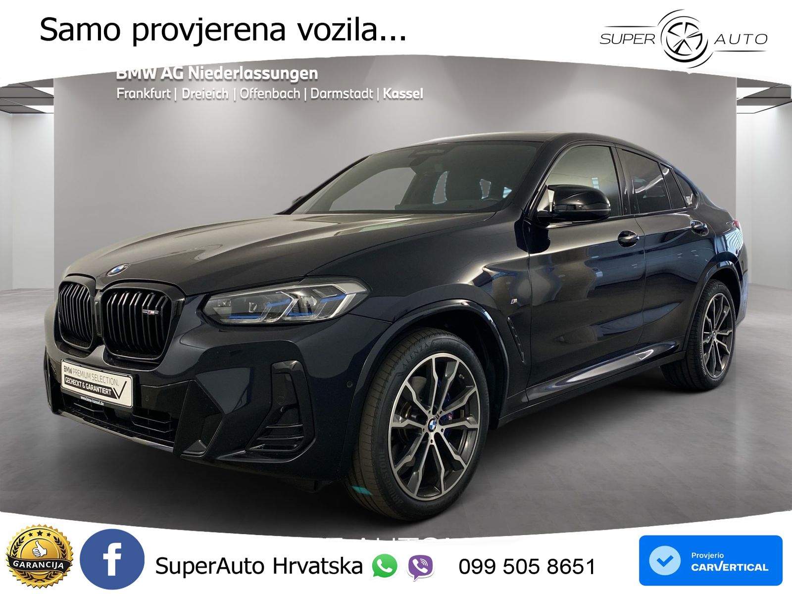 BMW X4 M40d (340 KS) xDrive Steptronic LED+GR SJED+ACC