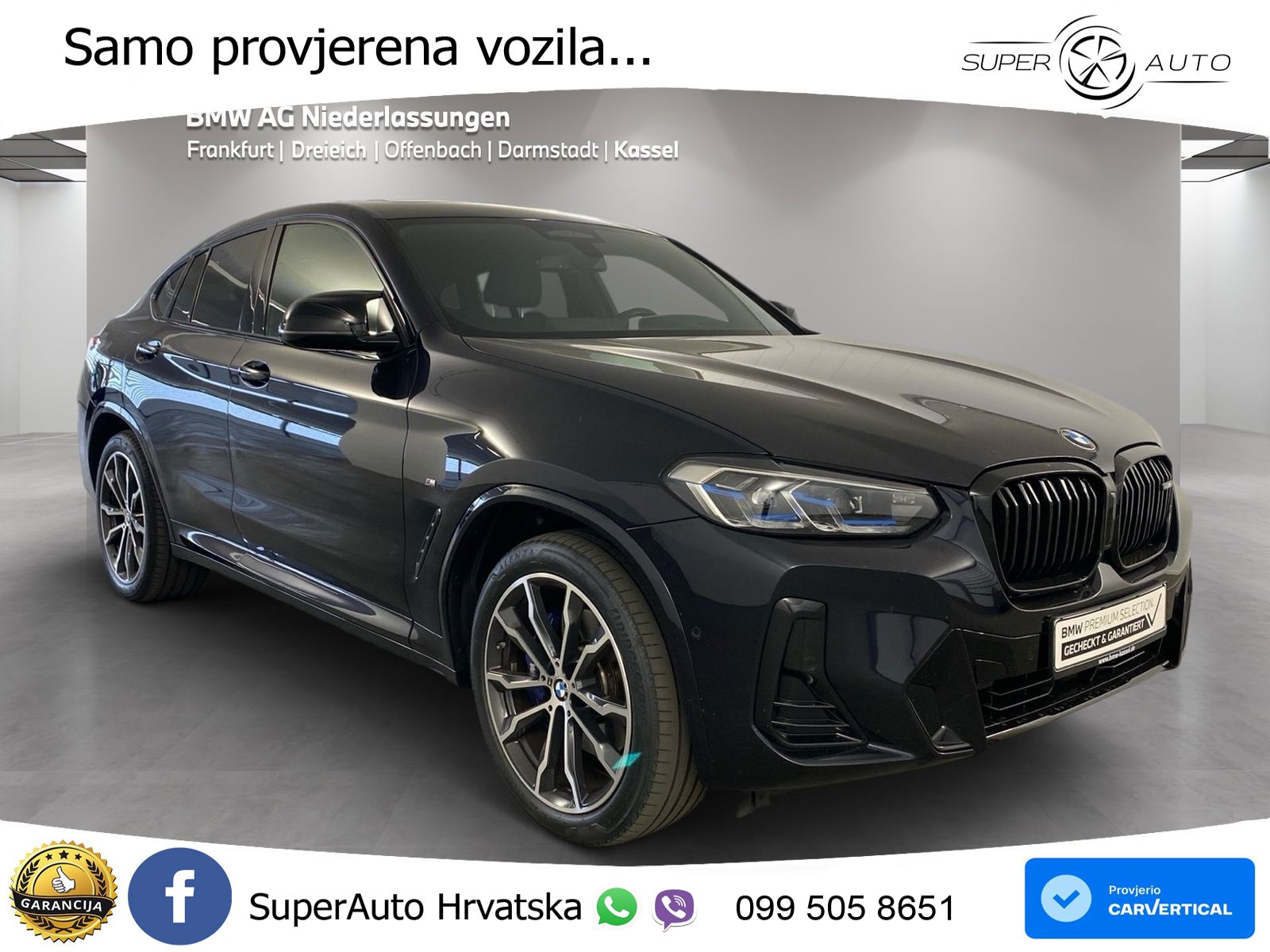 BMW X4 M40d (340 KS) xDrive Steptronic LED+GR SJED+ACC