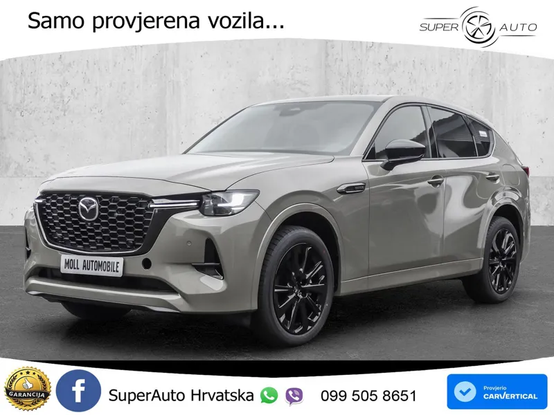 Mazda CX-60 3.3 e-Skyactiv D (254 KS) AWD Automatic MATRIX+GR SJED+KAM