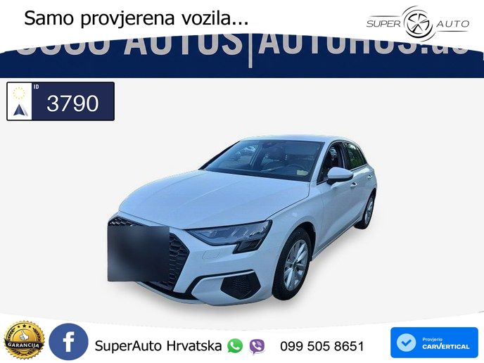 Audi A3 30 TDI (116 KS) S tronic LED+GR SJED+ACC