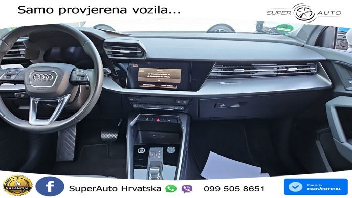 Audi A3 30 TDI (116 KS) S tronic LED+GR SJED+ACC