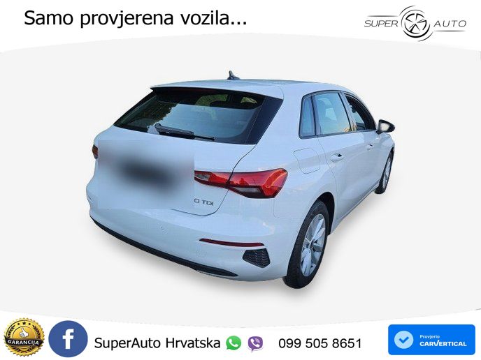 Audi A3 30 TDI (116 KS) S tronic LED+GR SJED+ACC