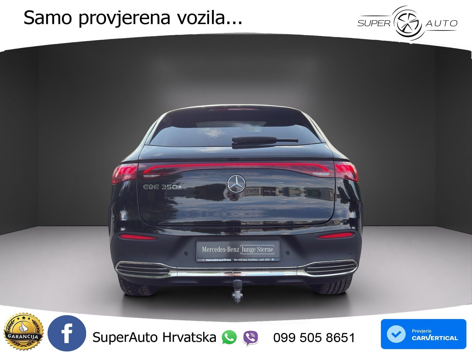 Mercedes EQE SUV 350+ 100 kWh (292 KS) AMG ACC+HEAD+GR SJED+360+PANO