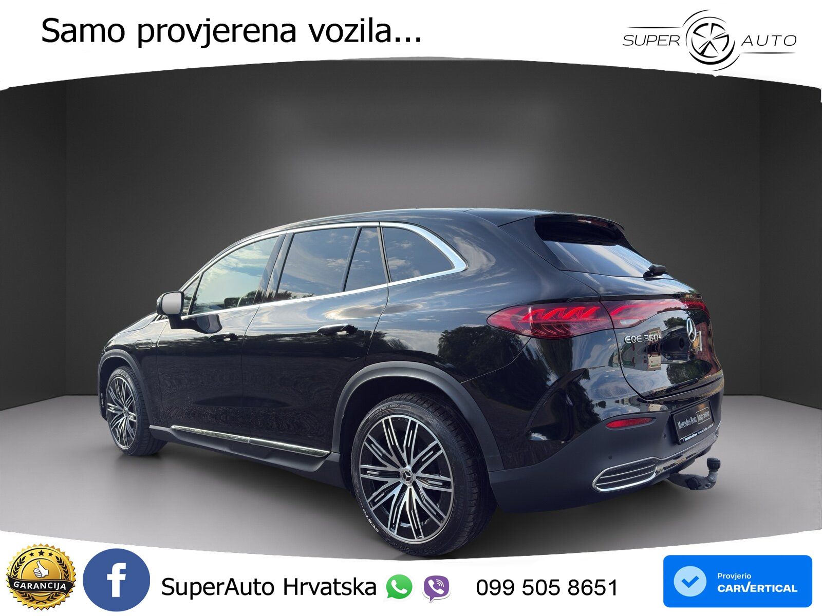 Mercedes EQE SUV 350+ 100 kWh (292 KS) AMG ACC+HEAD+GR SJED+360+PANO