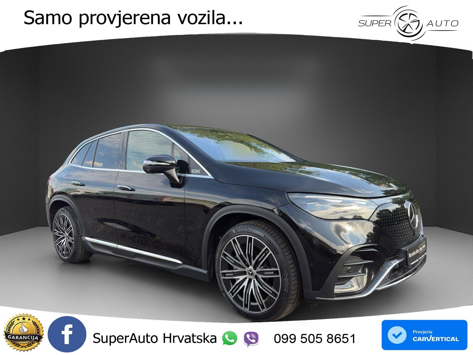 Mercedes EQE SUV 350+ 100 kWh (292 KS) AMG ACC+HEAD+GR SJED+360+PANO
