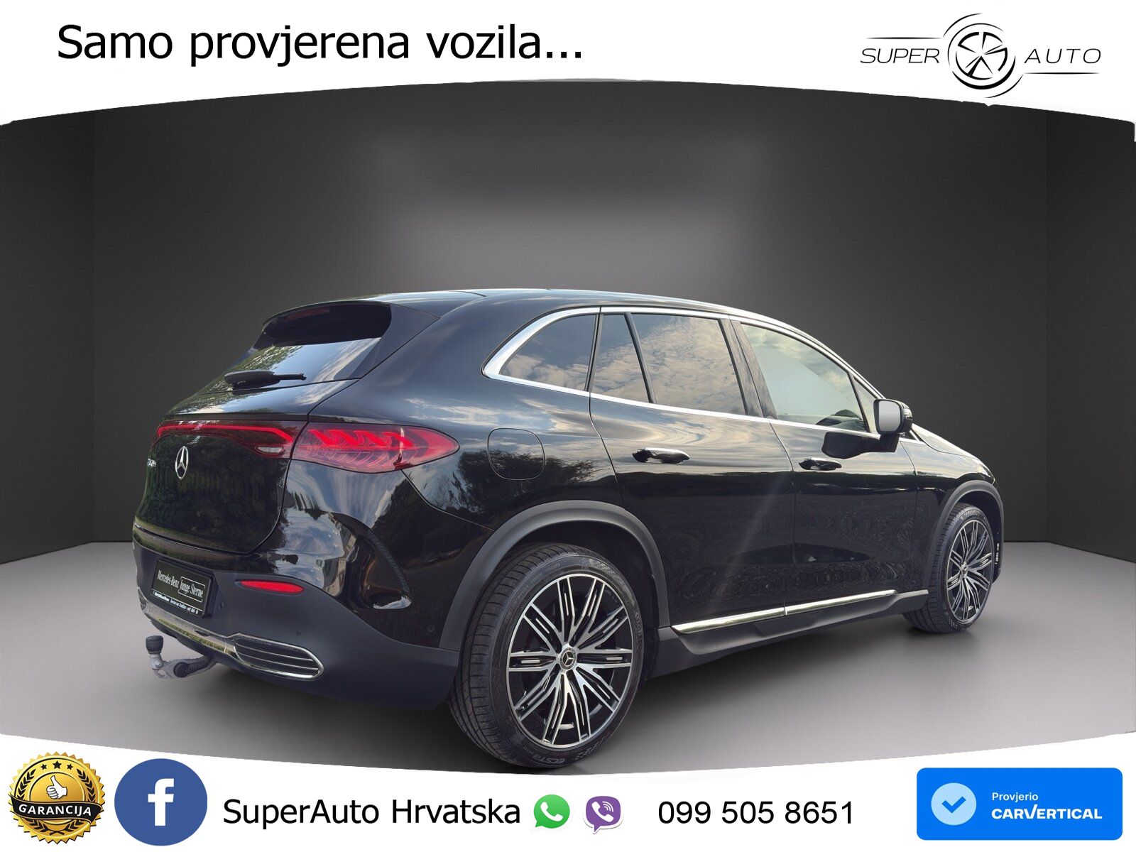 Mercedes EQE SUV 350+ 100 kWh (292 KS) AMG ACC+HEAD+GR SJED+360+PANO
