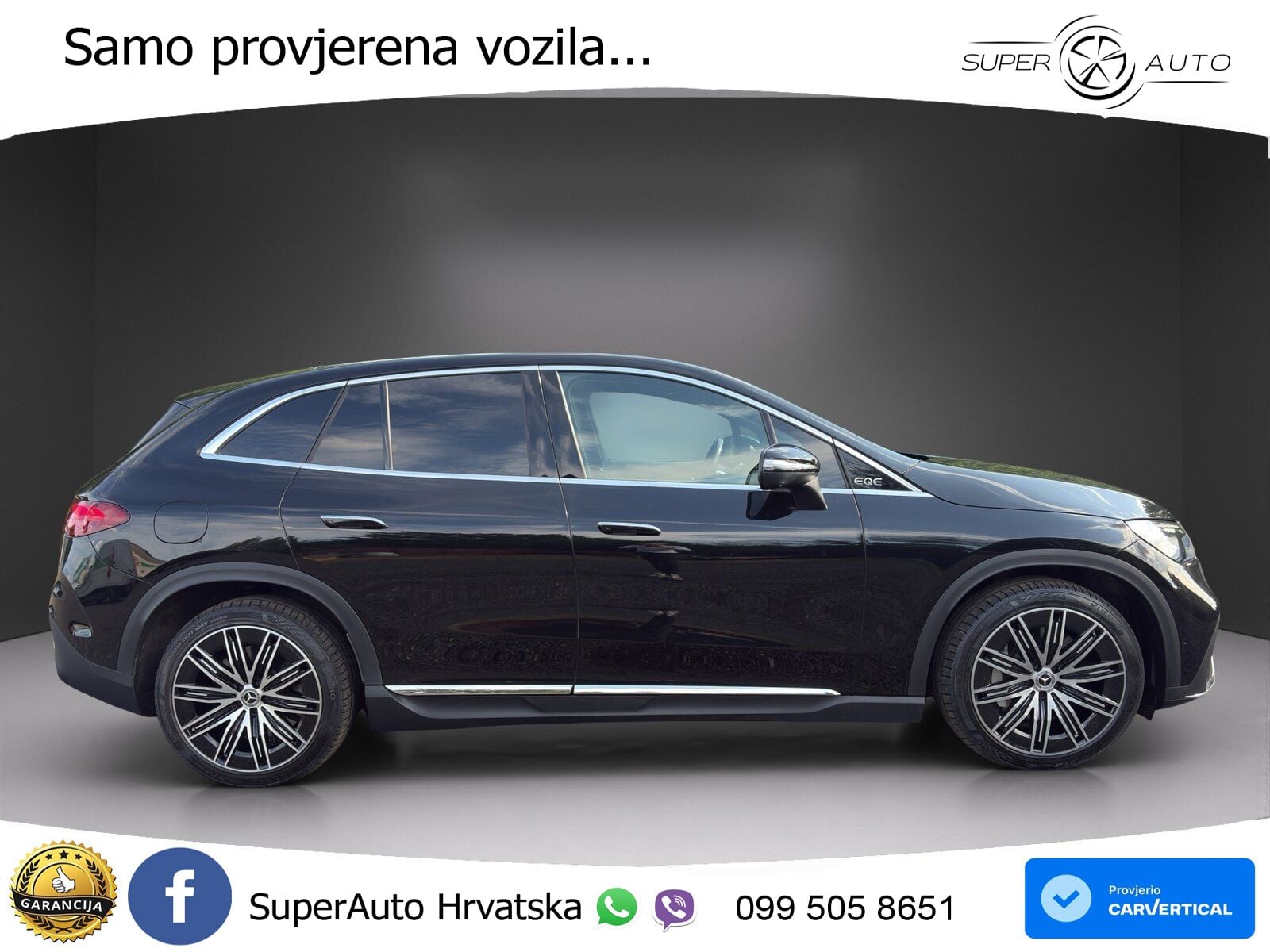 Mercedes EQE SUV 350+ 100 kWh (292 KS) AMG ACC+HEAD+GR SJED+360+PANO