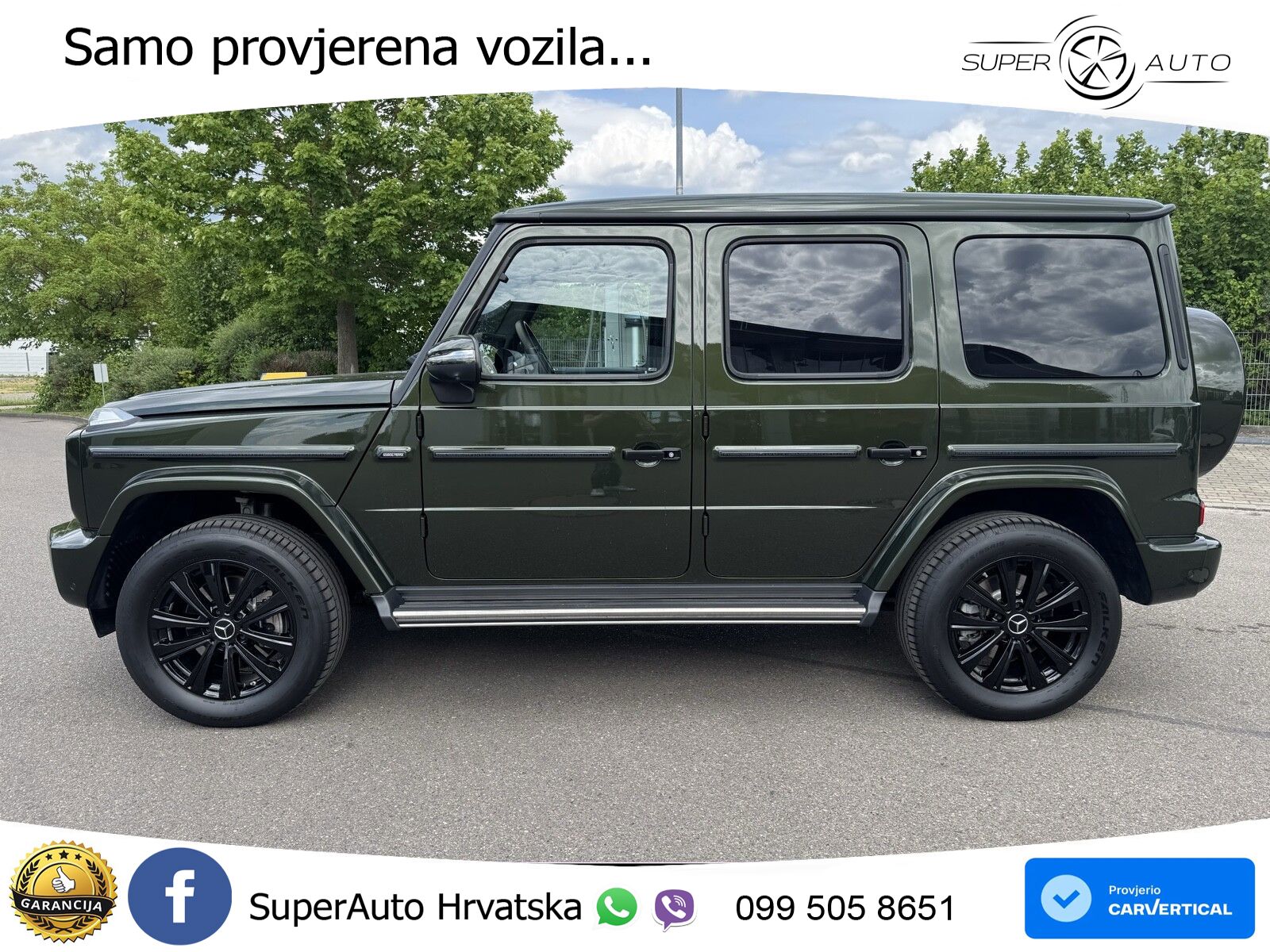 Mercedes G 450d Long (367 KS) 4MATIC 9G-TRONIC Exclusive LED+GR SJED+ACC