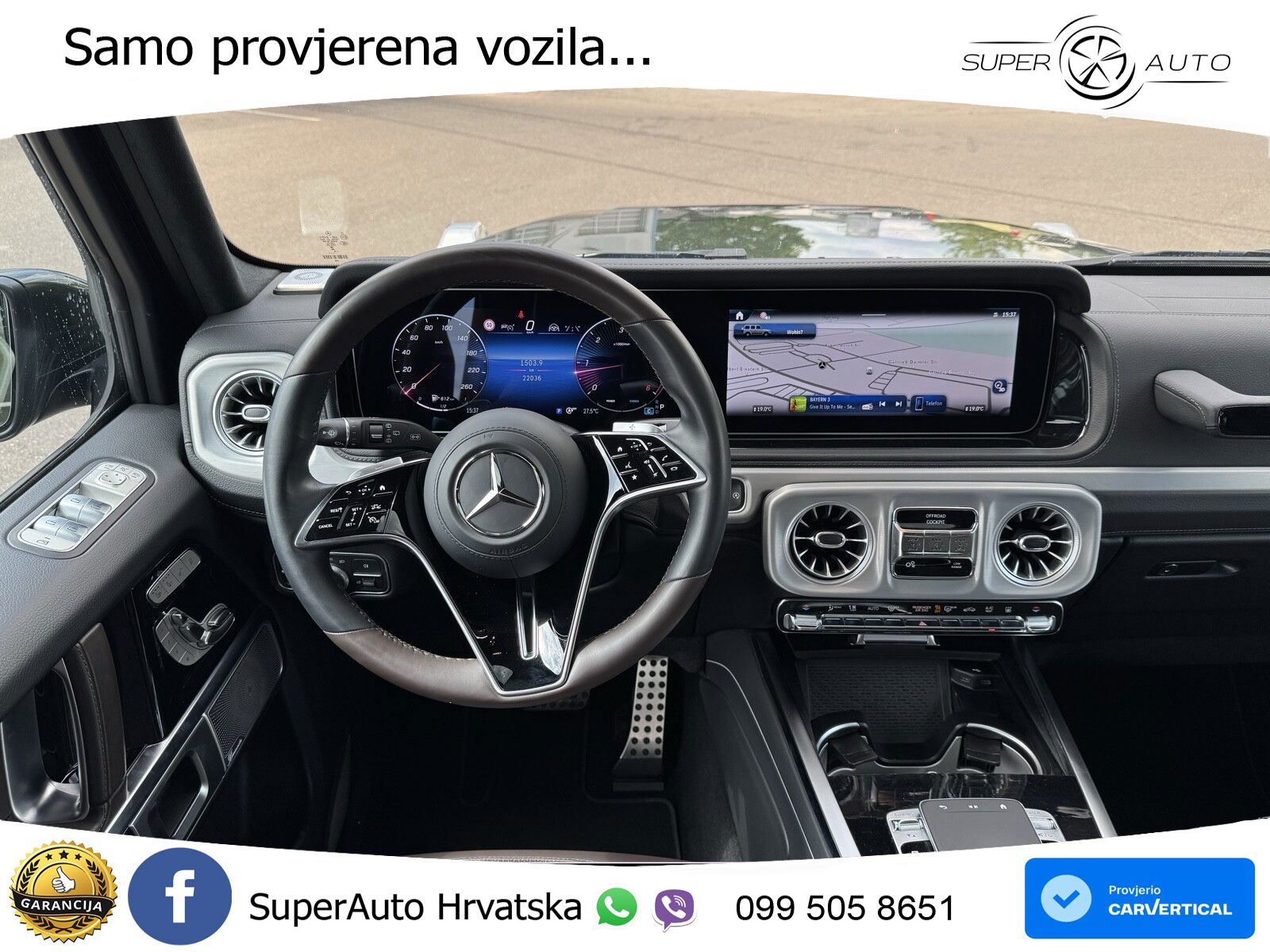 Mercedes G 450d Long (367 KS) 4MATIC 9G-TRONIC Exclusive LED+GR SJED+ACC