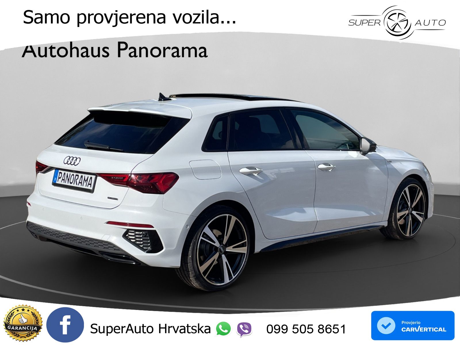 Audi A3 40 TFSI (190 KS) quattro S tronic S line LED+GR SJED+ACC