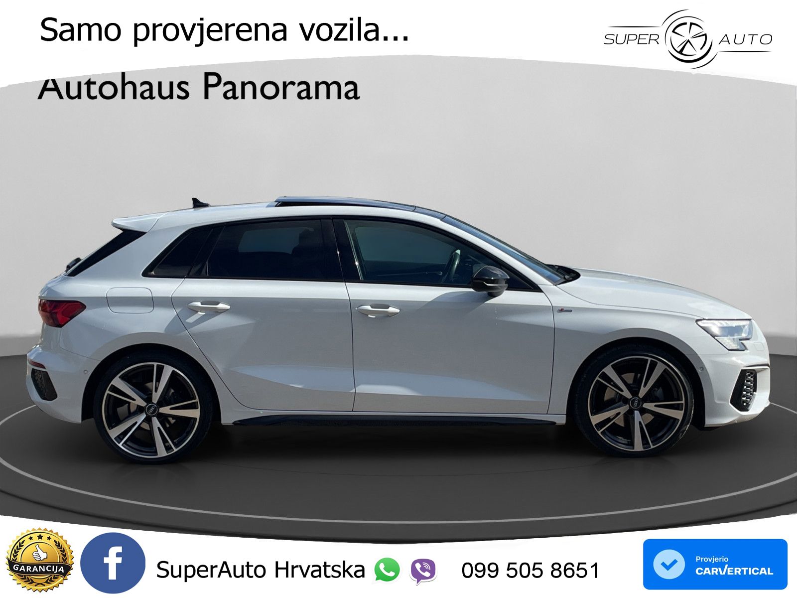 Audi A3 40 TFSI (190 KS) quattro S tronic S line LED+GR SJED+ACC