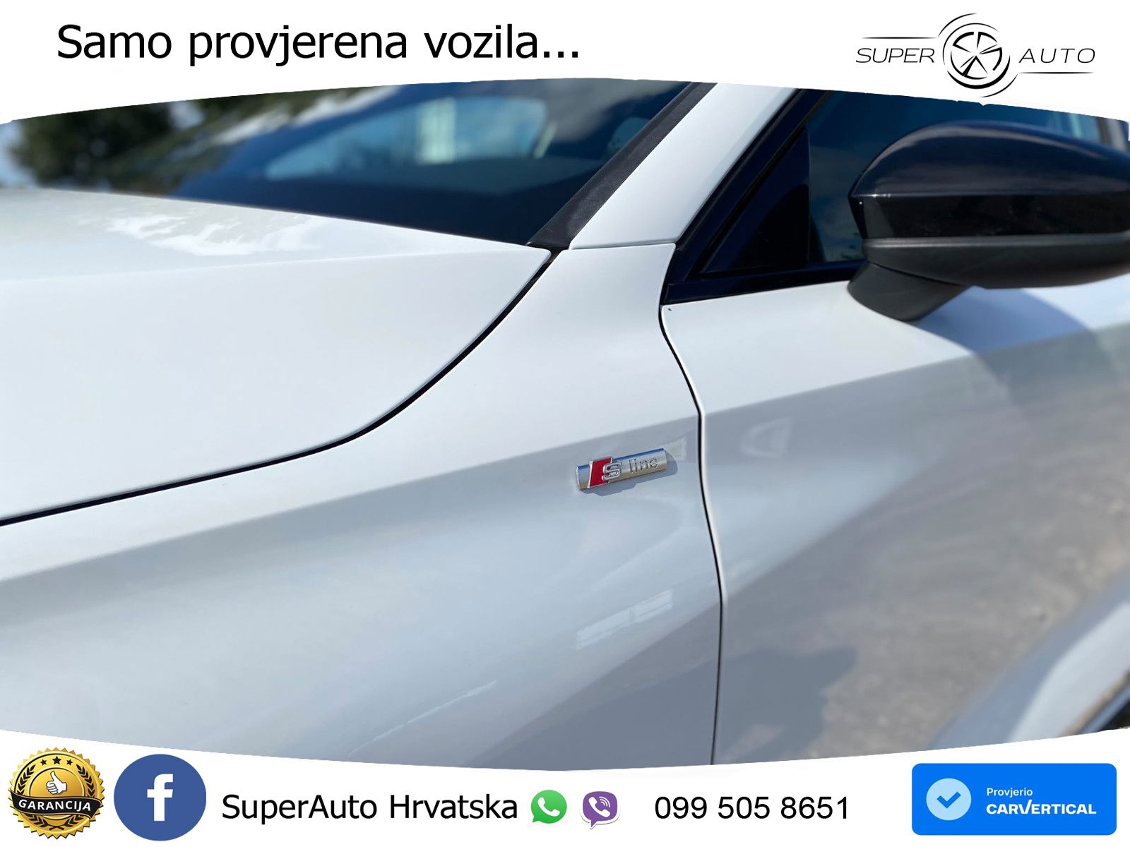 Audi A3 40 TFSI (190 KS) quattro S tronic S line LED+GR SJED+ACC