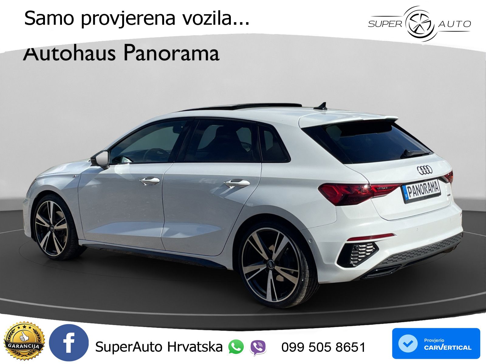 Audi A3 40 TFSI (190 KS) quattro S tronic S line LED+GR SJED+ACC