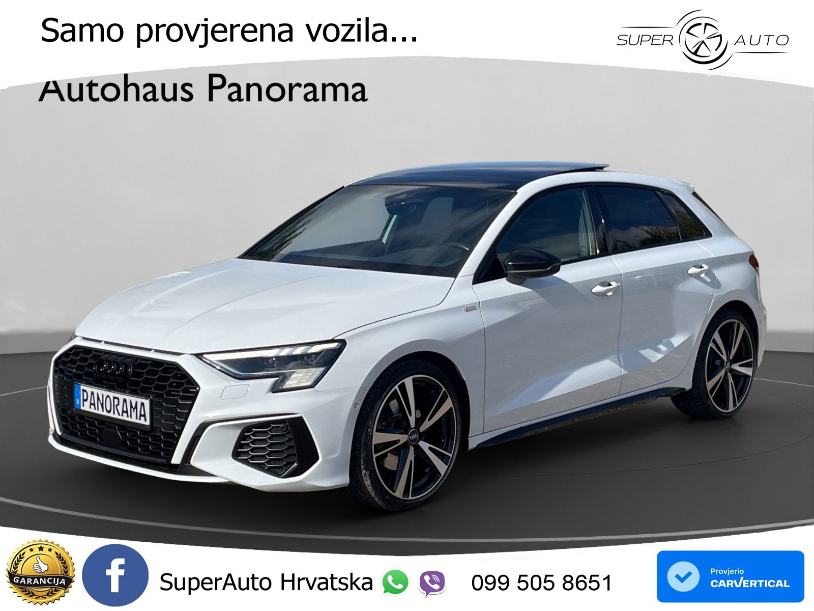 Audi A3 40 TFSI (190 KS) quattro S tronic S line LED+GR SJED+ACC