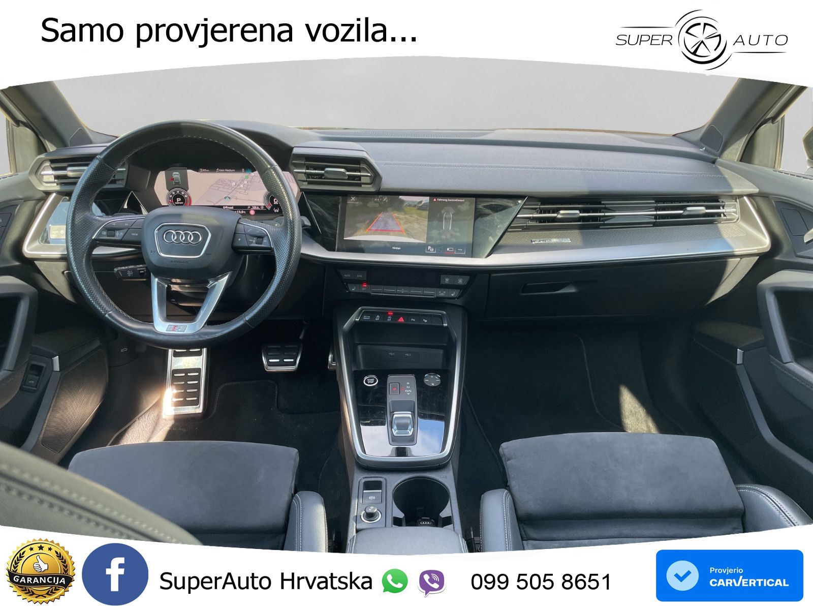 Audi A3 40 TFSI (190 KS) quattro S tronic S line LED+GR SJED+ACC