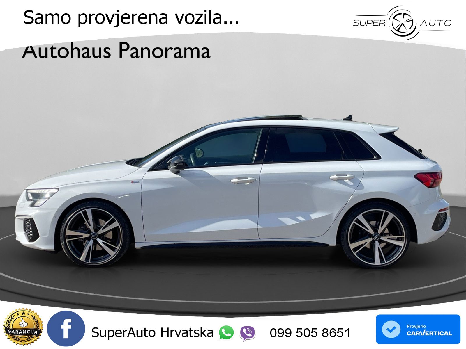 Audi A3 40 TFSI (190 KS) quattro S tronic S line LED+GR SJED+ACC