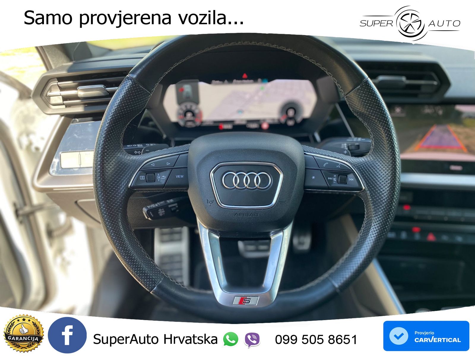 Audi A3 40 TFSI (190 KS) quattro S tronic S line LED+GR SJED+ACC