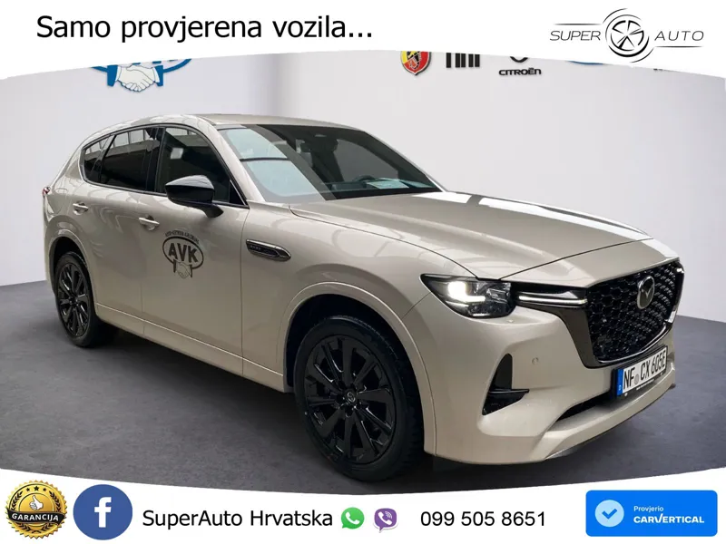 Mazda CX-60 2.5 e-Skyactiv (328 KS) AWD Automatic LED+GR SJED+ACC