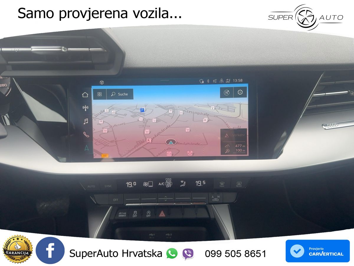 Audi A3 35 TDI (150 KS) S tronic S line LED+GR SJED+ACC