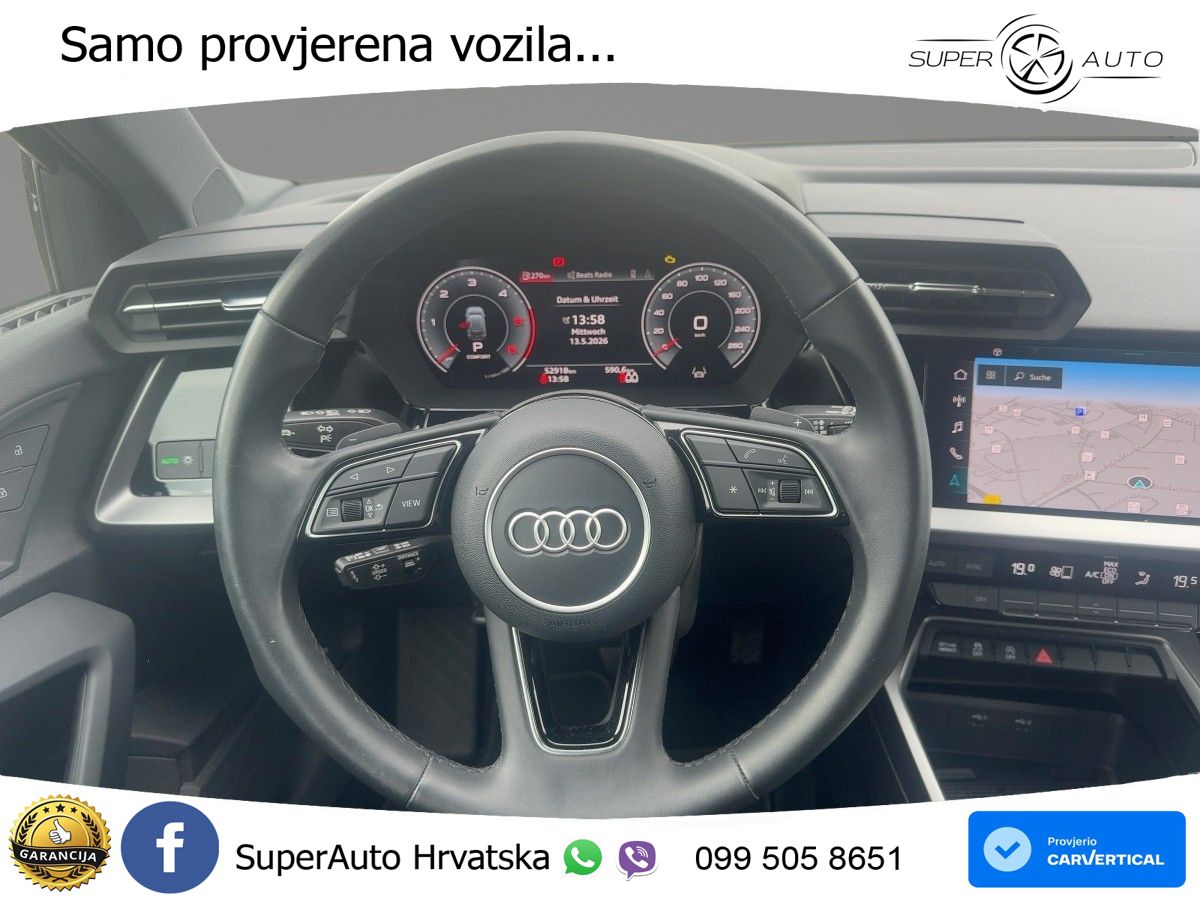 Audi A3 35 TDI (150 KS) S tronic S line LED+GR SJED+ACC