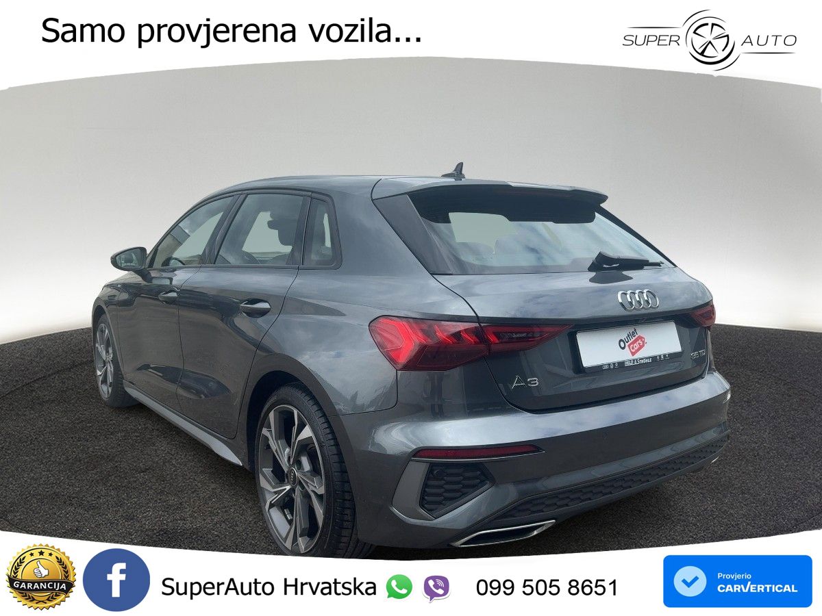 Audi A3 35 TDI (150 KS) S tronic S line LED+GR SJED+ACC