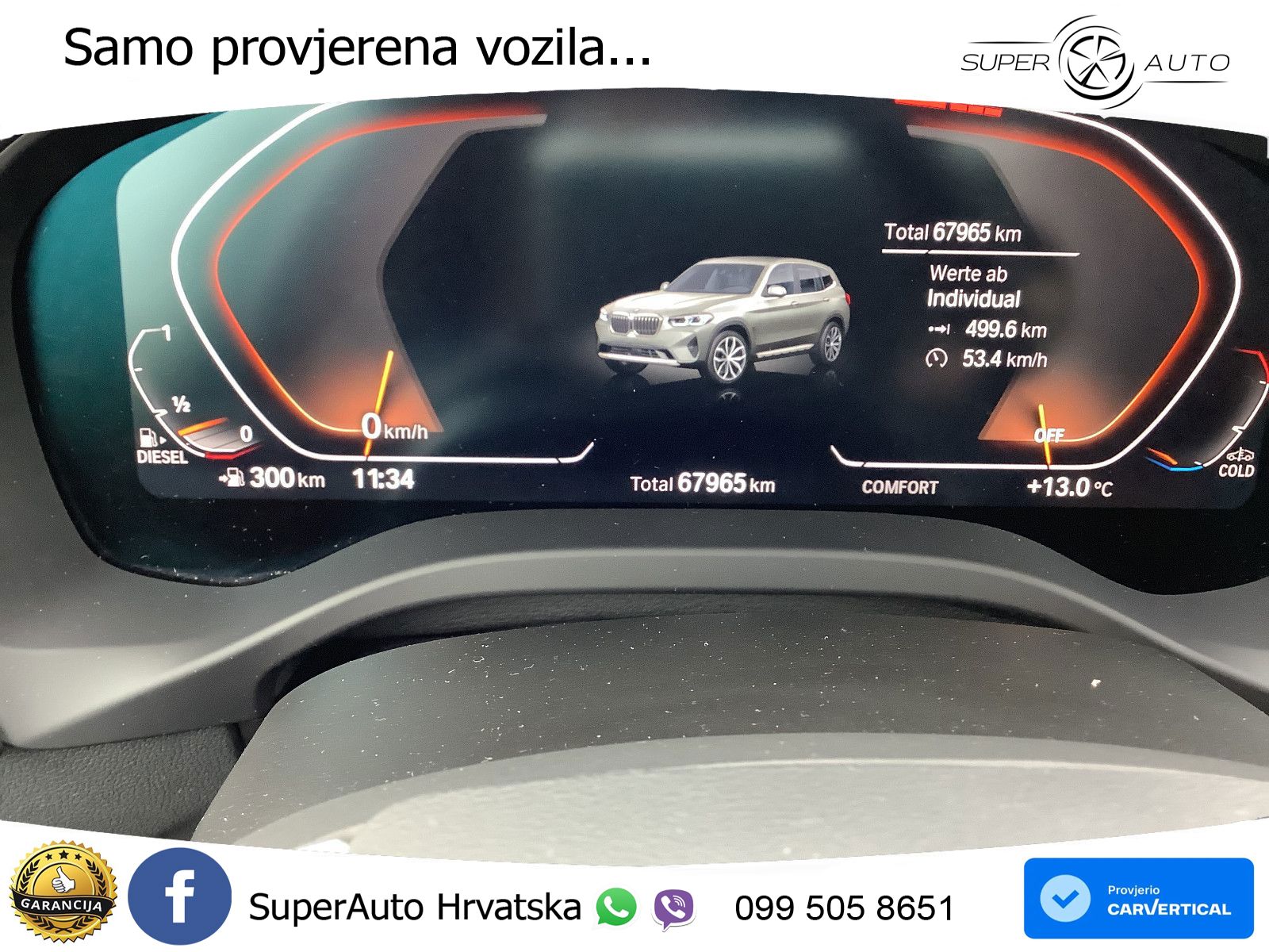 BMW X3 30d xDrive Steptronic LED+GR SJED+ACC