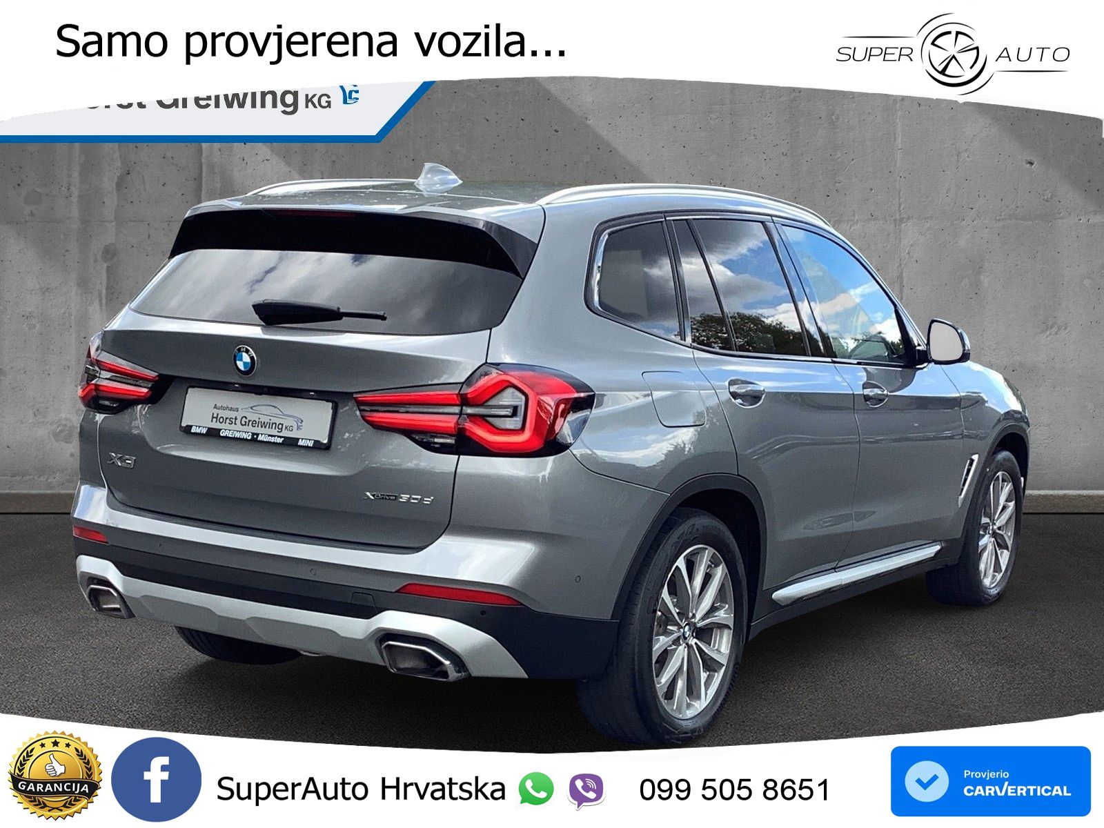 BMW X3 30d xDrive Steptronic LED+GR SJED+ACC