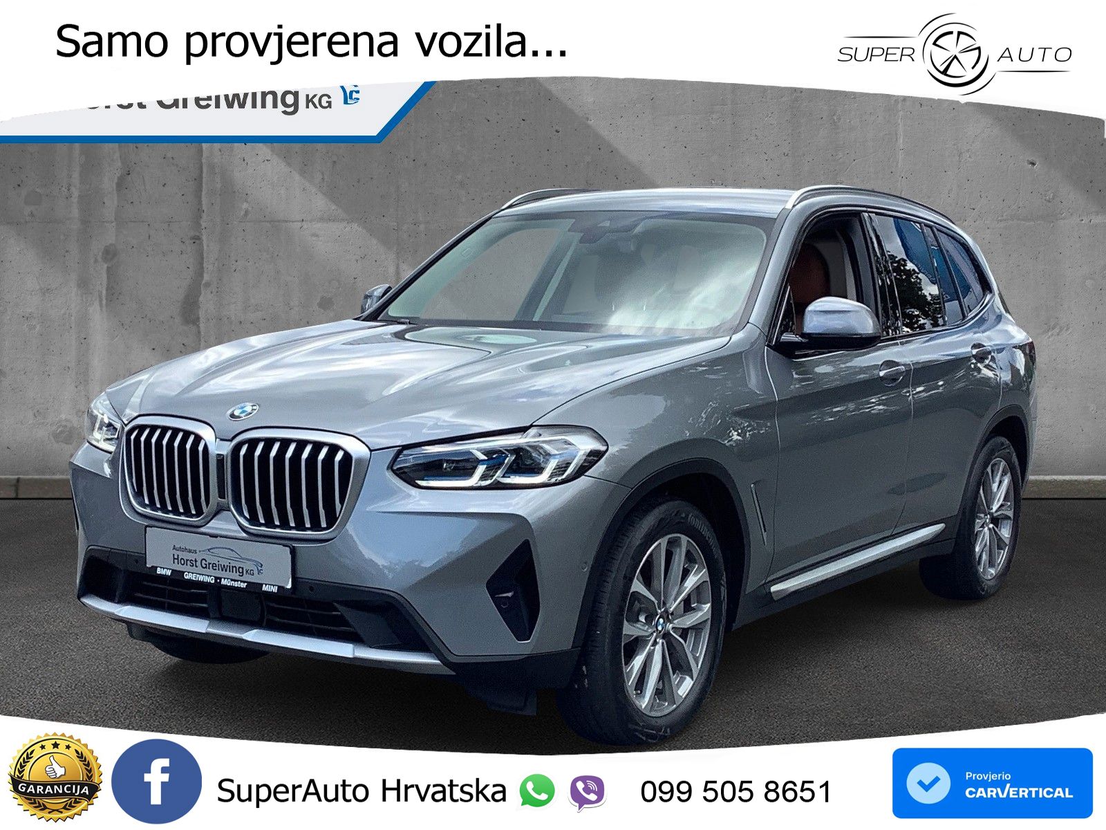 BMW X3 30d xDrive Steptronic LED+GR SJED+ACC