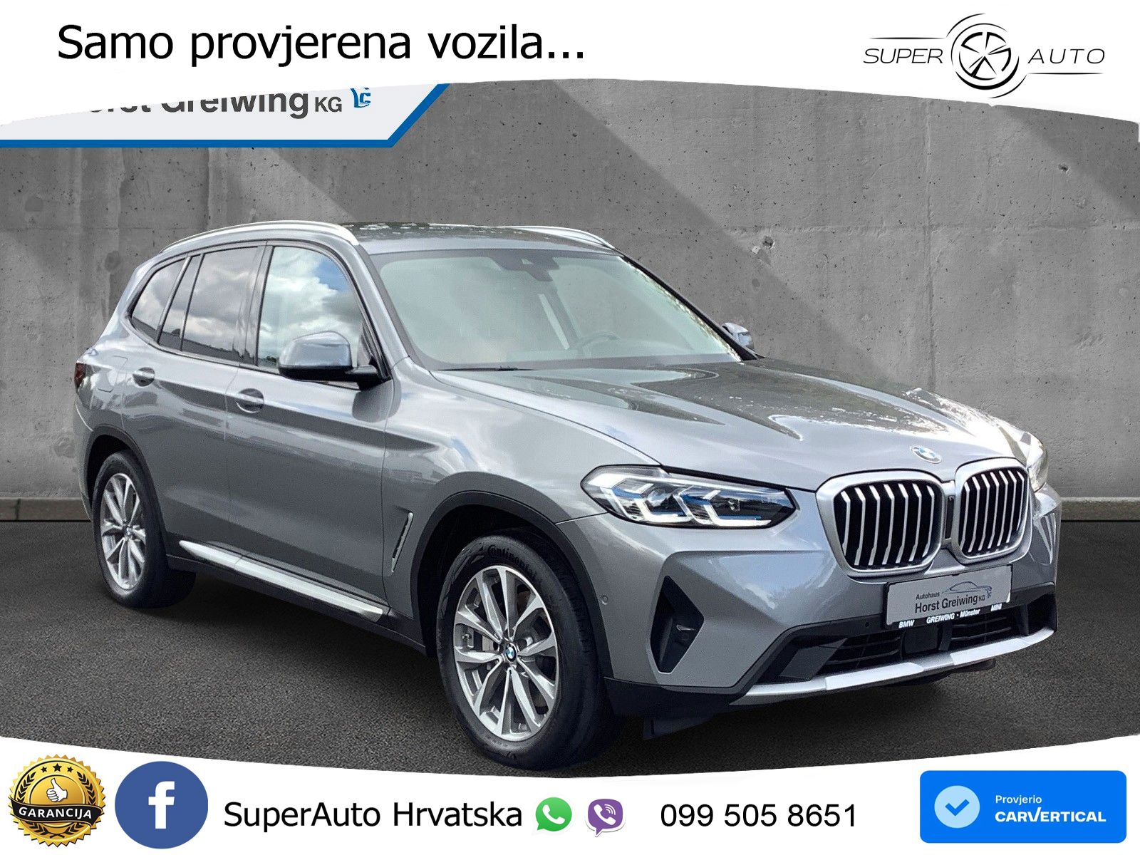 BMW X3 30d xDrive Steptronic LED+GR SJED+ACC