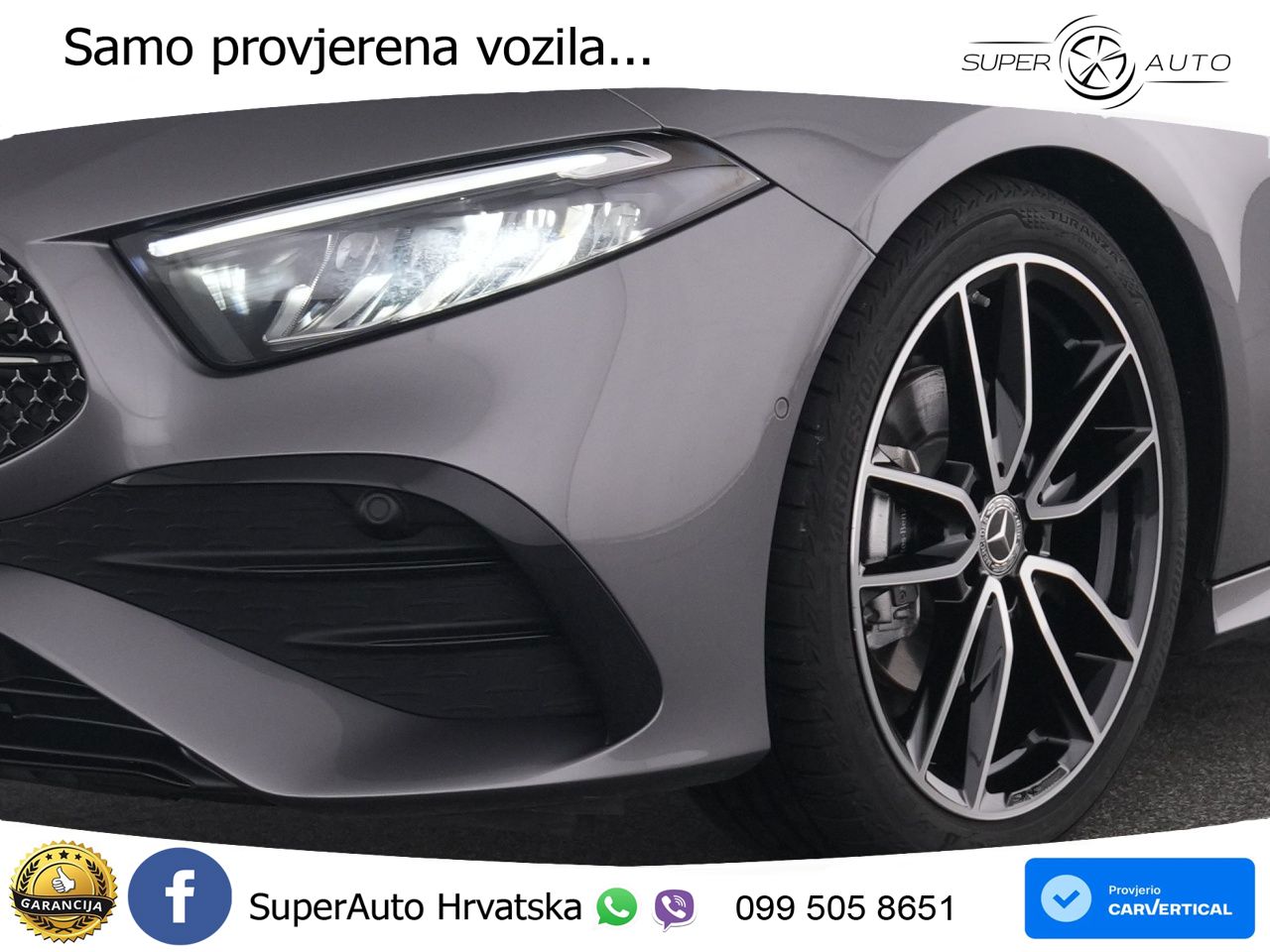 Mercedes-Benz A 180 7G-DCT AMG ACC+GR SJED+360+PANO