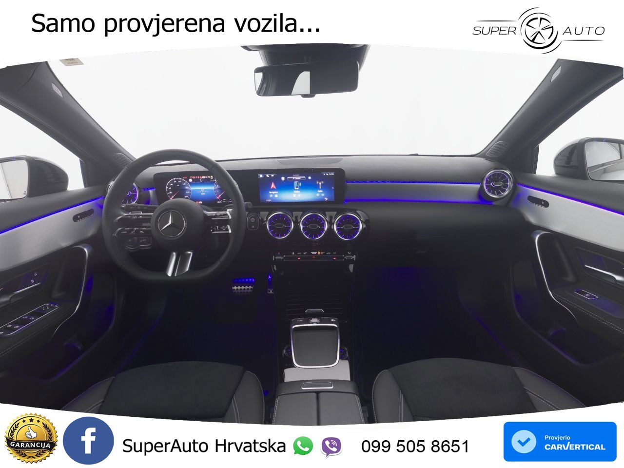 Mercedes-Benz A 180 7G-DCT AMG ACC+GR SJED+360+PANO