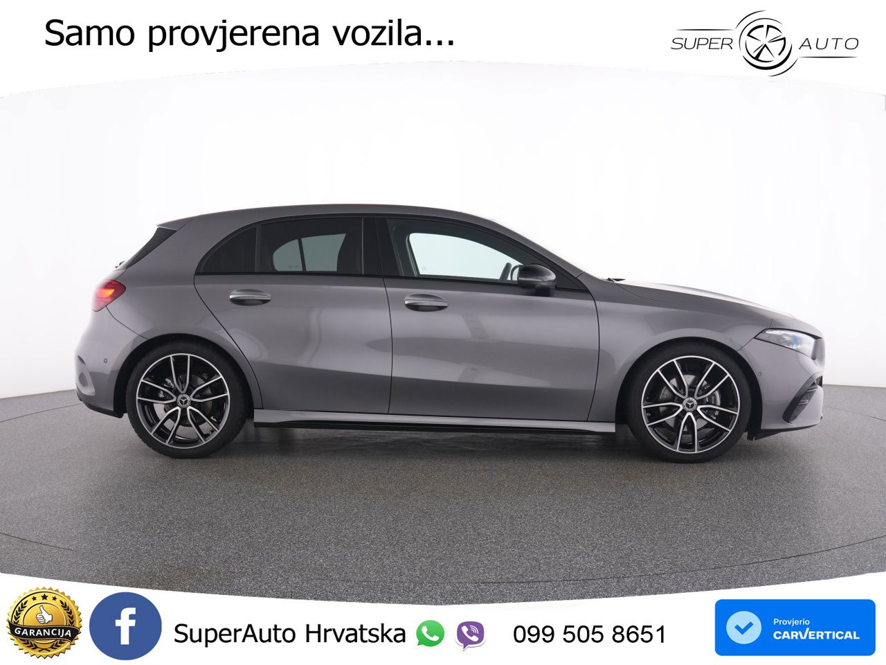 Mercedes-Benz A 180 7G-DCT AMG ACC+GR SJED+360+PANO