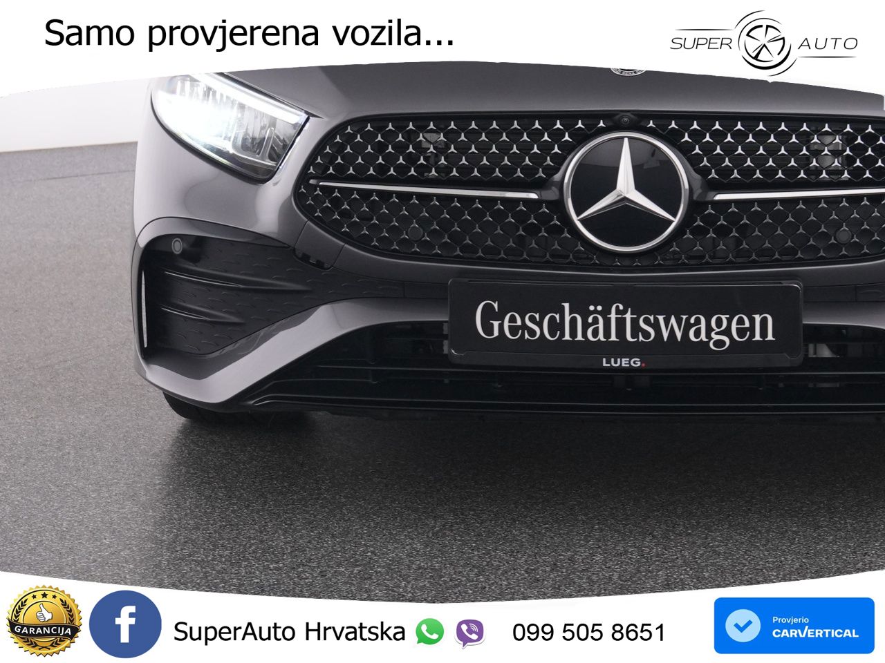 Mercedes-Benz A 180 7G-DCT AMG ACC+GR SJED+360+PANO