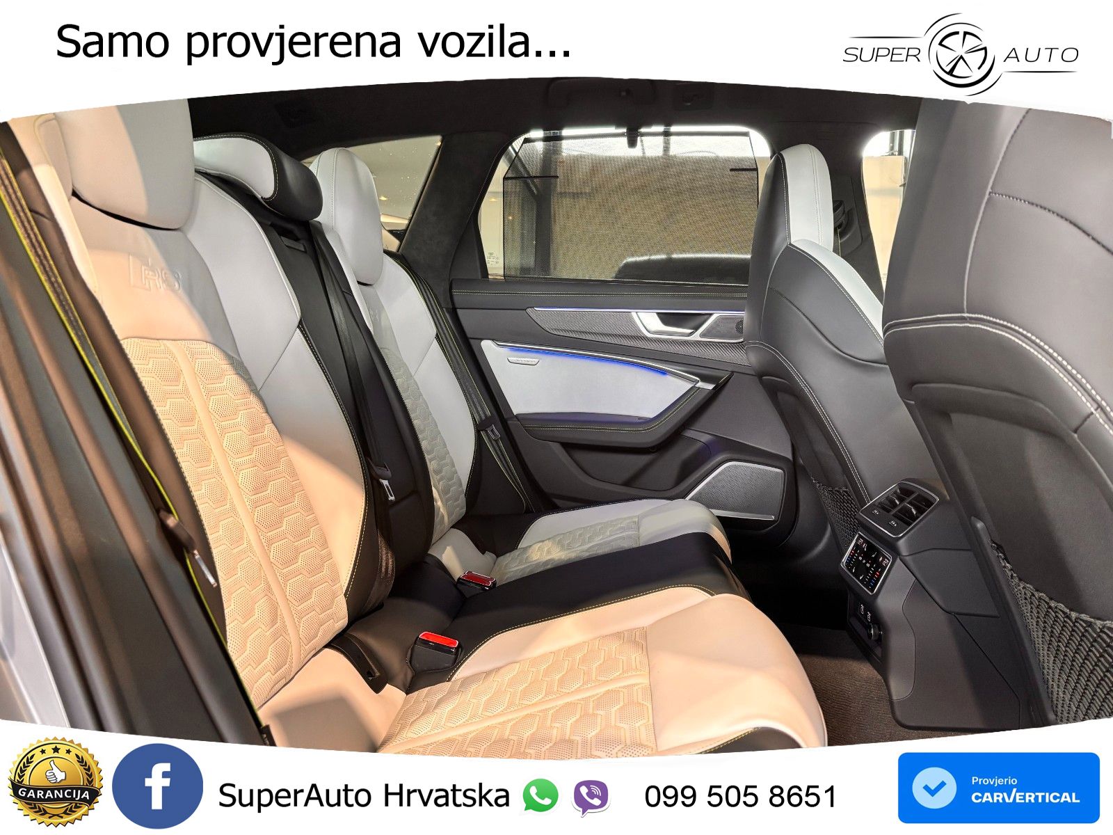 Audi RS6 Avant 4.0 TFSI V8 (600 KS) quattro Tiptronic LED+GR SJED+ACC