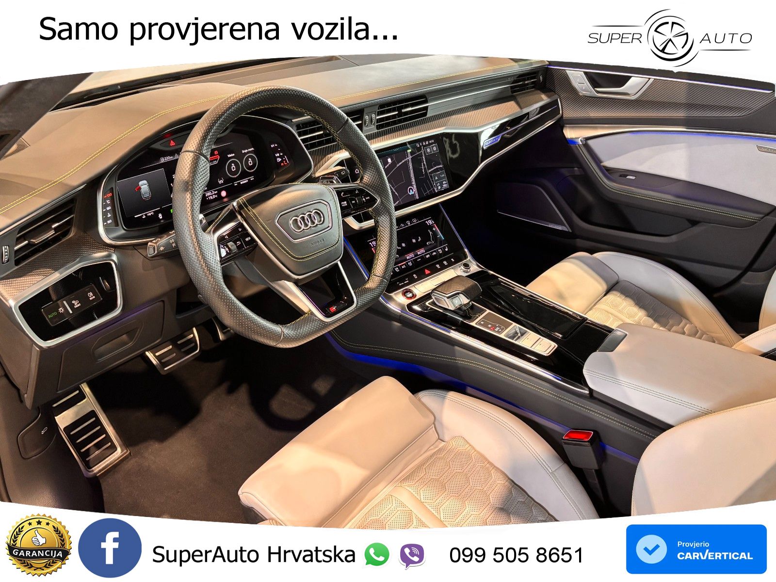 Audi RS6 Avant 4.0 TFSI V8 (600 KS) quattro Tiptronic LED+GR SJED+ACC