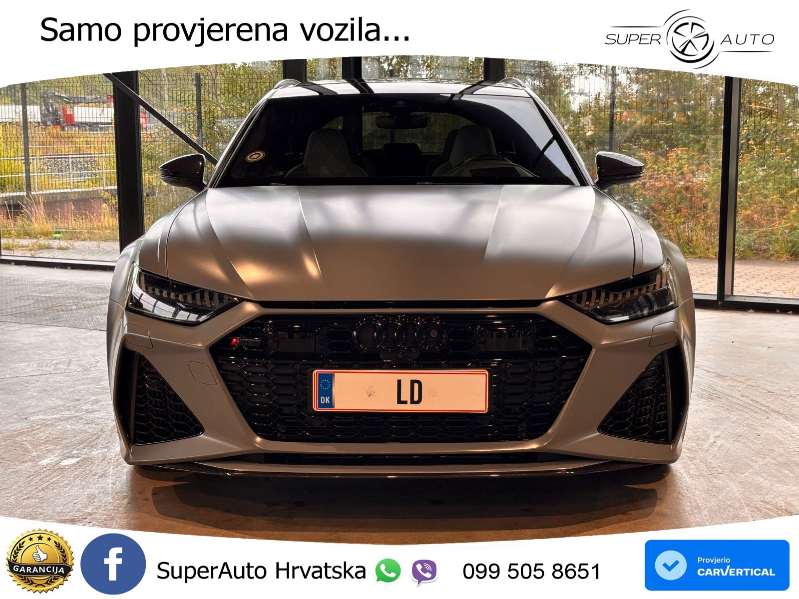 Audi RS6 Avant 4.0 TFSI V8 (600 KS) quattro Tiptronic LED+GR SJED+ACC