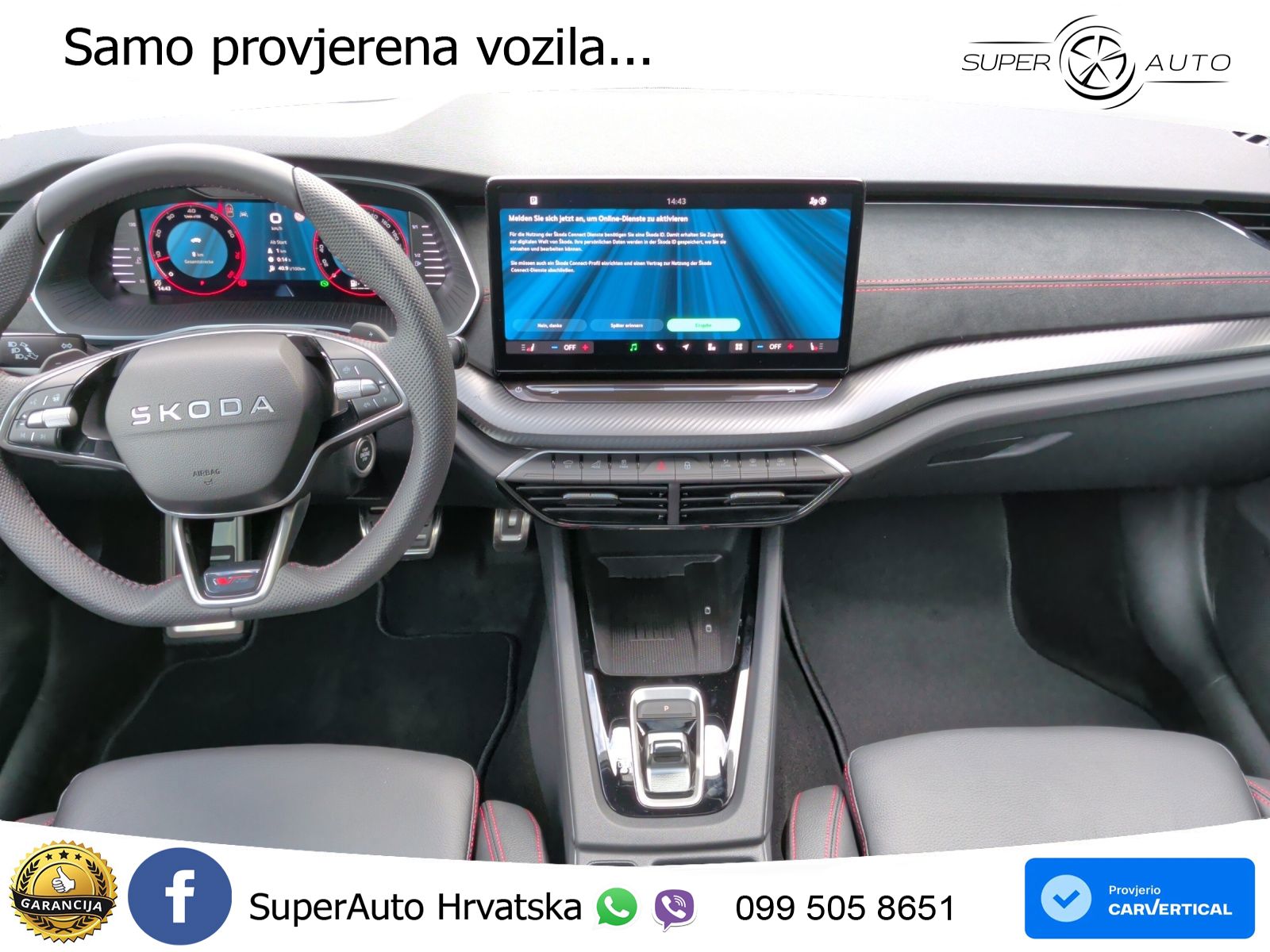 Škoda Octavia Combi RS 2.0 TSI (265 KS) DSG LED+GR SJED+ACC