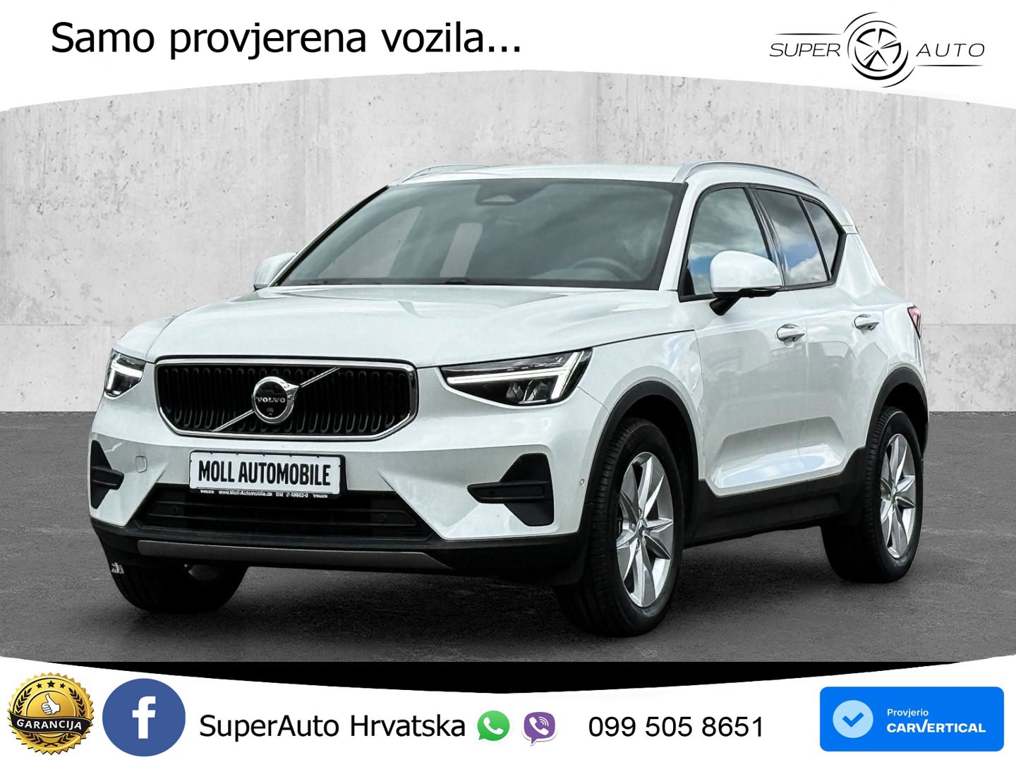 Volvo XC40 2.0 B3 163 KS Automatic LED+GR SJED+ACC