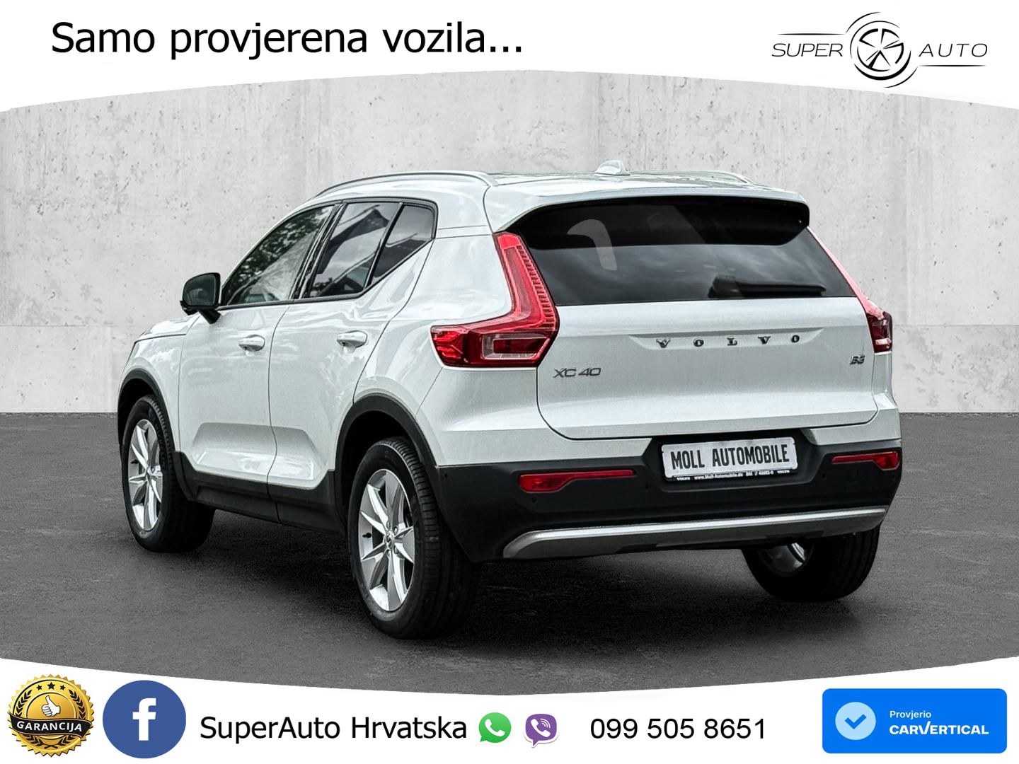 Volvo XC40 2.0 B3 163 KS Automatic LED+GR SJED+ACC