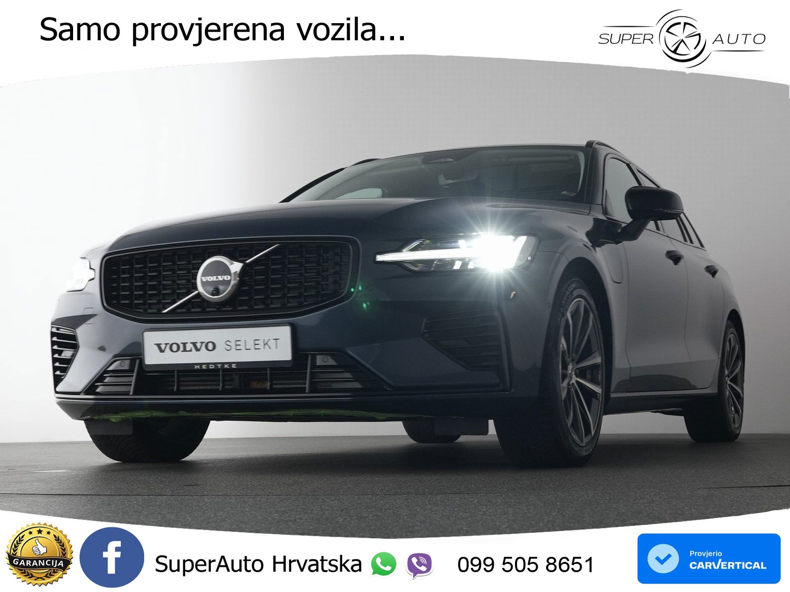 Volvo V60 2.0 T8 AWD Geartronic ACC+HEAD+4xGR SJED+360+PANO