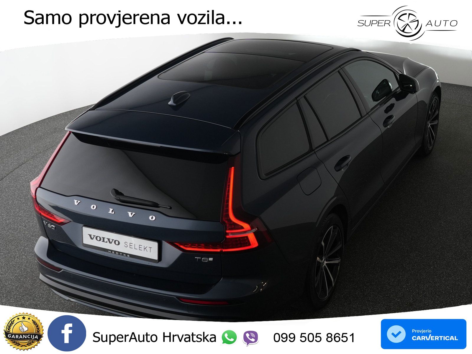 Volvo V60 2.0 T8 AWD Geartronic ACC+HEAD+4xGR SJED+360+PANO