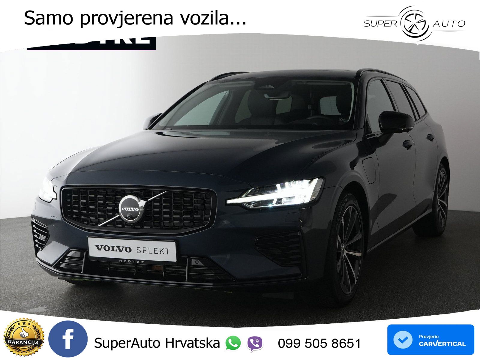Volvo V60 2.0 T8 AWD Geartronic ACC+HEAD+4xGR SJED+360+PANO